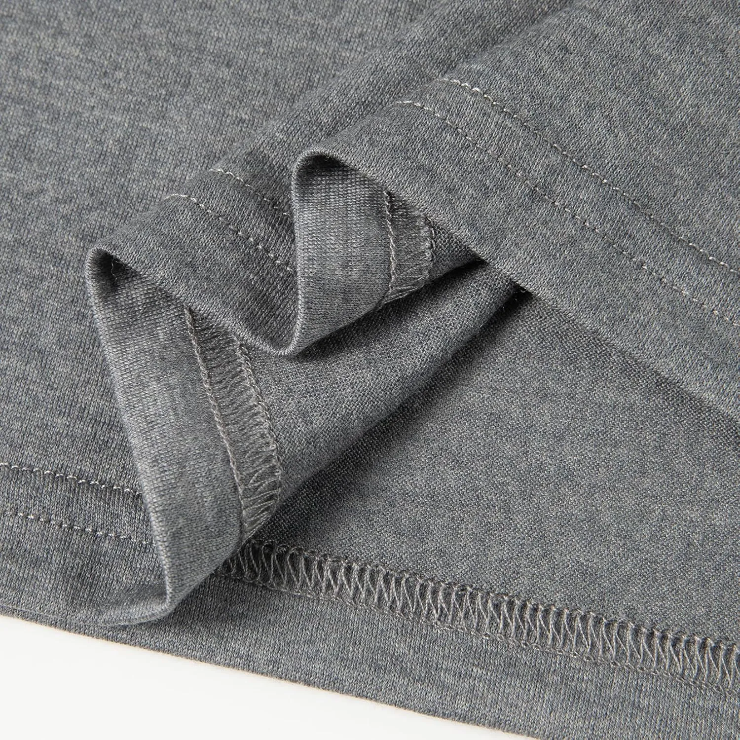 90S Thread Count 100% Merino Wool Lightweight Base Layer T-Shirt, Unisex Ultrafine 90S Thermal Breathable T-Shirt