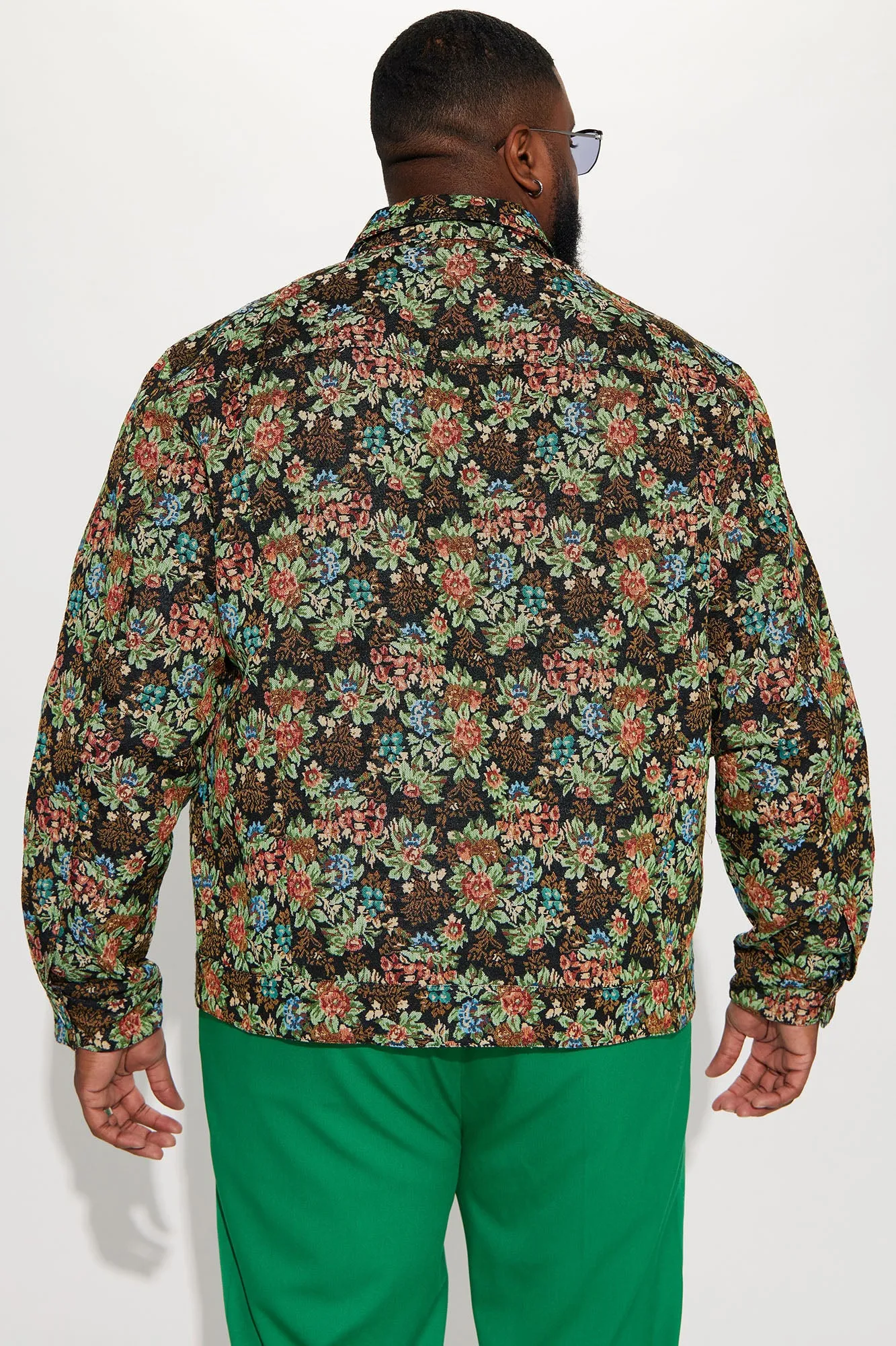 All You Need Is Tapestry Trucker Jacket - Black/combo