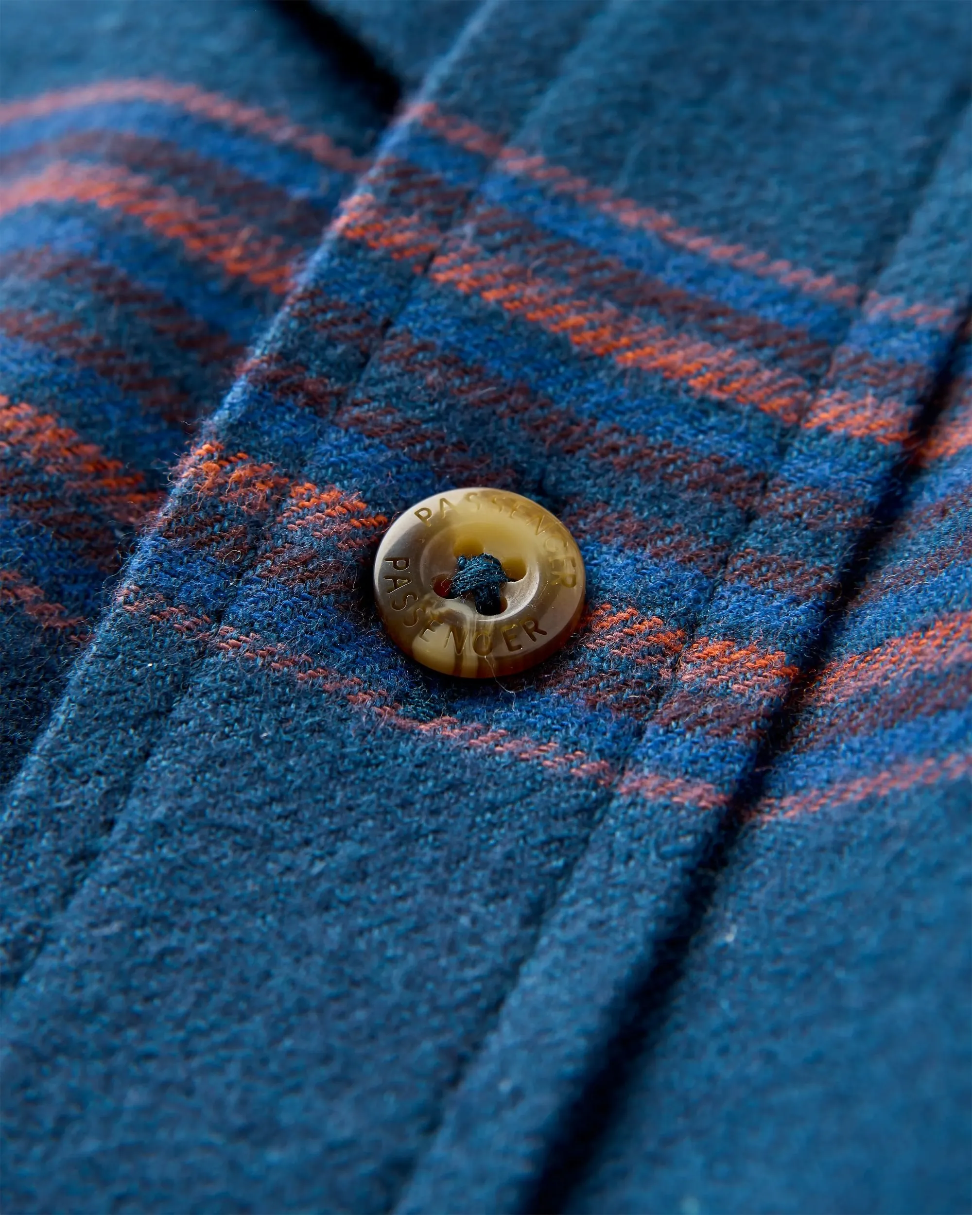 Backcountry Stripe Light Shirt - Rich Navy/Deep Plum Stripe
