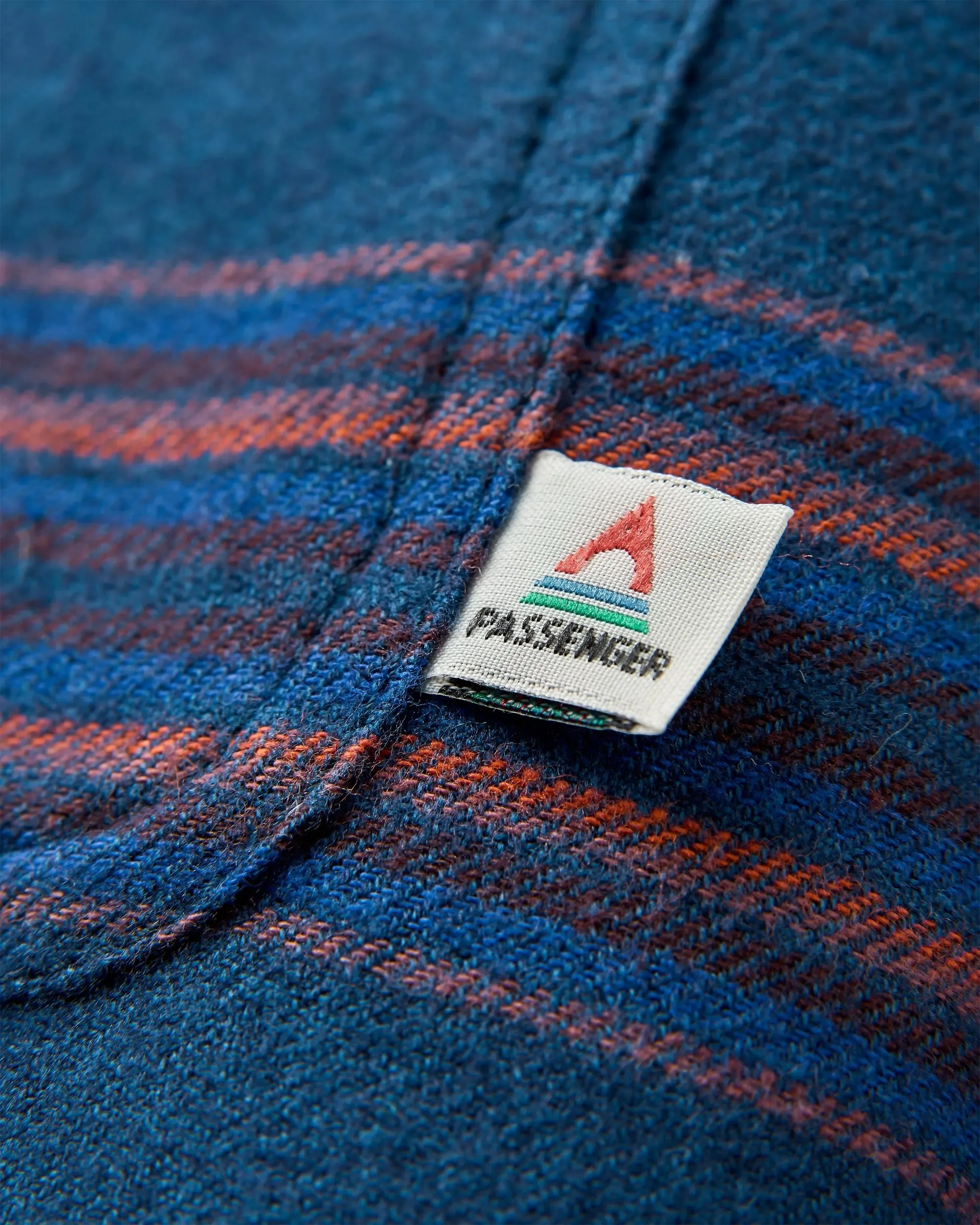 Backcountry Stripe Light Shirt - Rich Navy/Deep Plum Stripe