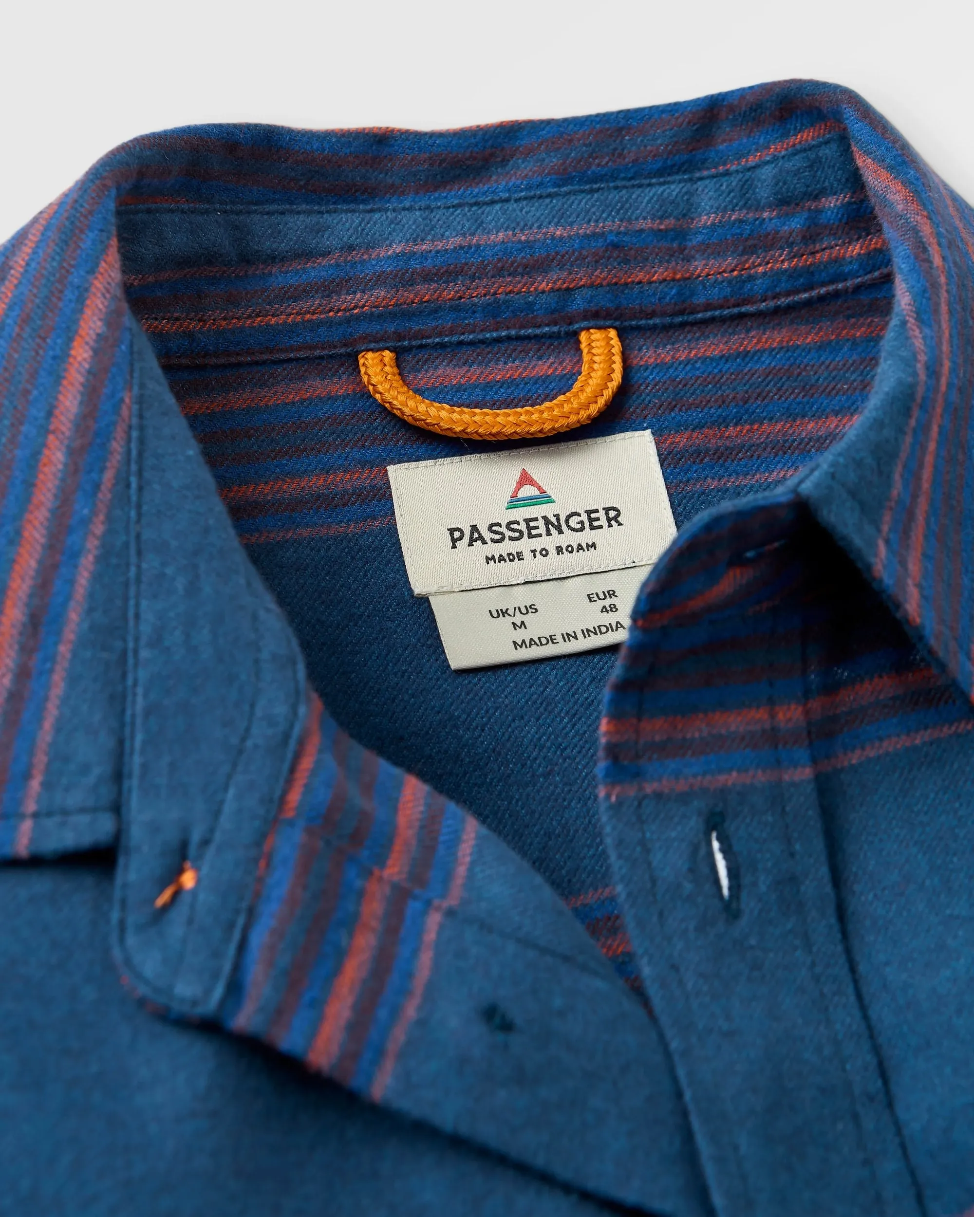 Backcountry Stripe Light Shirt - Rich Navy/Deep Plum Stripe