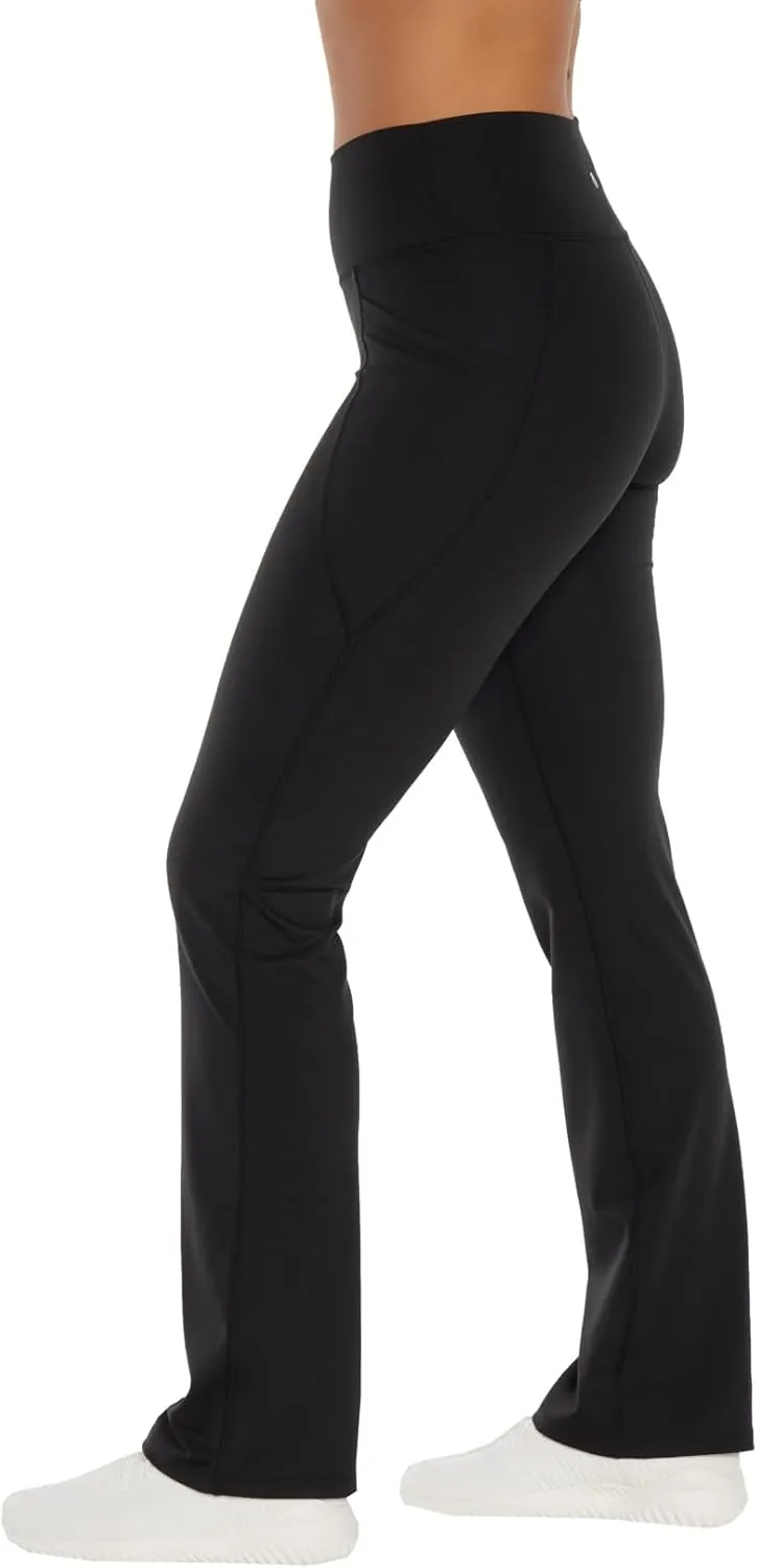Bally Total Fitness Women's 32" Sawyer Bootcut Pocket Pants