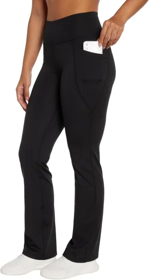 Bally Total Fitness Women's 32" Sawyer Bootcut Pocket Pants