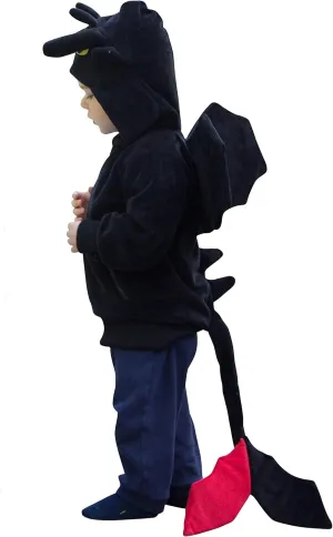 ComfyCamper Adorable Dragon Hoodie for Boys Girls Kids and Adults as Cute Animal Dragon Costume Sweatshirt