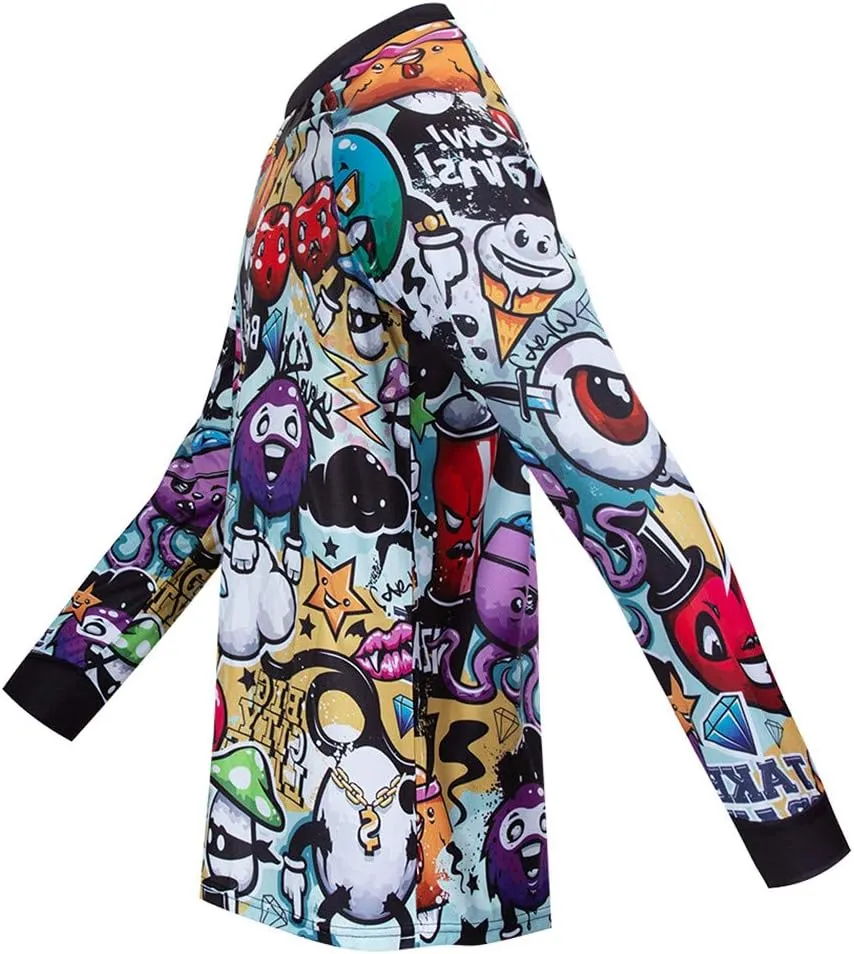 Cycling Jersey Long Sleeve Men's Mountain Bike Motocross Jersey Long Sleeve MTB T-Shirt