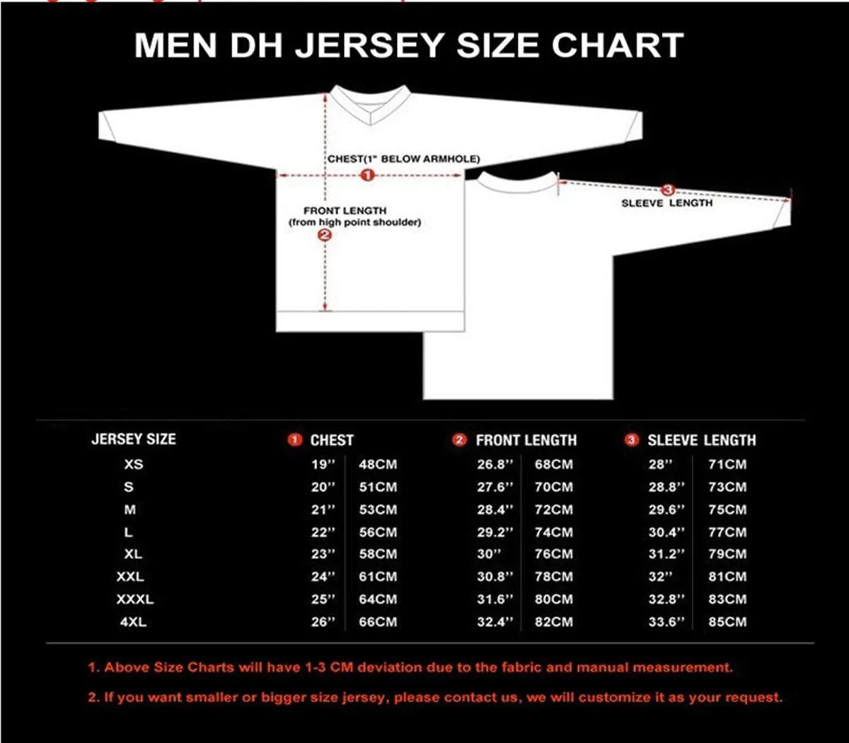 Cycling Jersey Long Sleeve Men's Mountain Bike Motocross Jersey Long Sleeve MTB T-Shirt