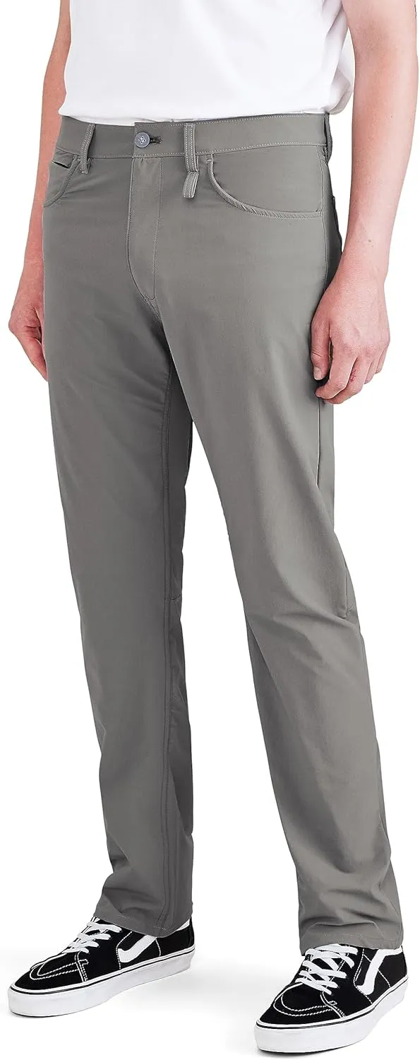 DOCKERS Men's Straight Fit Go Jean Cut Pants