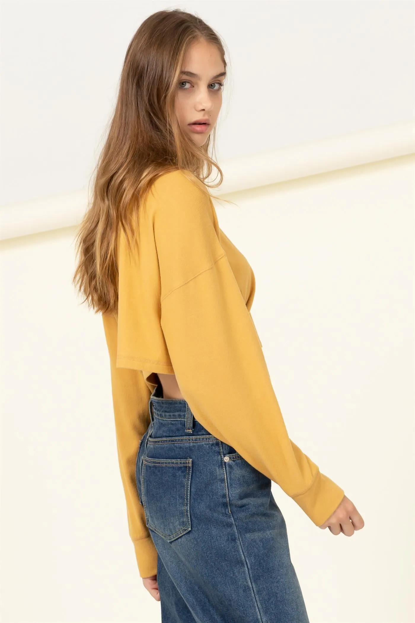 DZ21G585-Geometric Knit Sweater