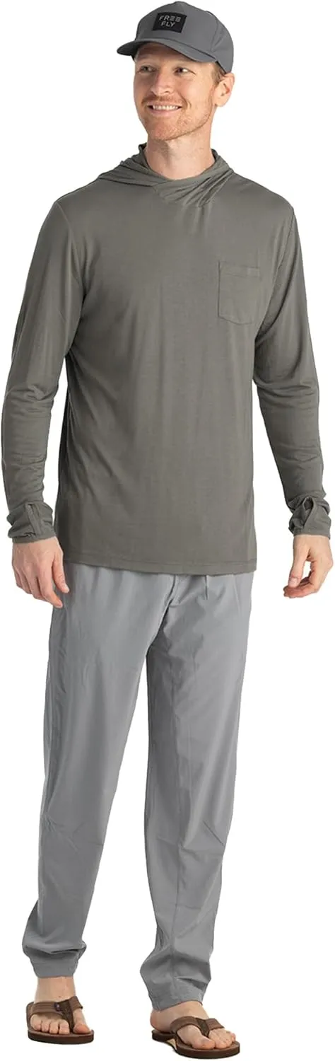 Free Fly Men's Lightweight Hoodie - UPF 20  Sun Protection Hoodie for Men - Breathable Long Sleeve Sun Shirt for Fishing