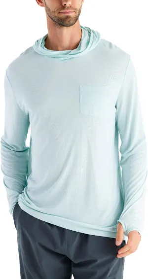 Free Fly Men's Lightweight Hoodie - UPF 20  Sun Protection Hoodie for Men - Breathable Long Sleeve Sun Shirt for Fishing