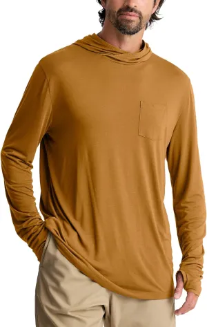 Free Fly Men's Lightweight Hoodie - UPF 20  Sun Protection Hoodie for Men - Breathable Long Sleeve Sun Shirt for Fishing
