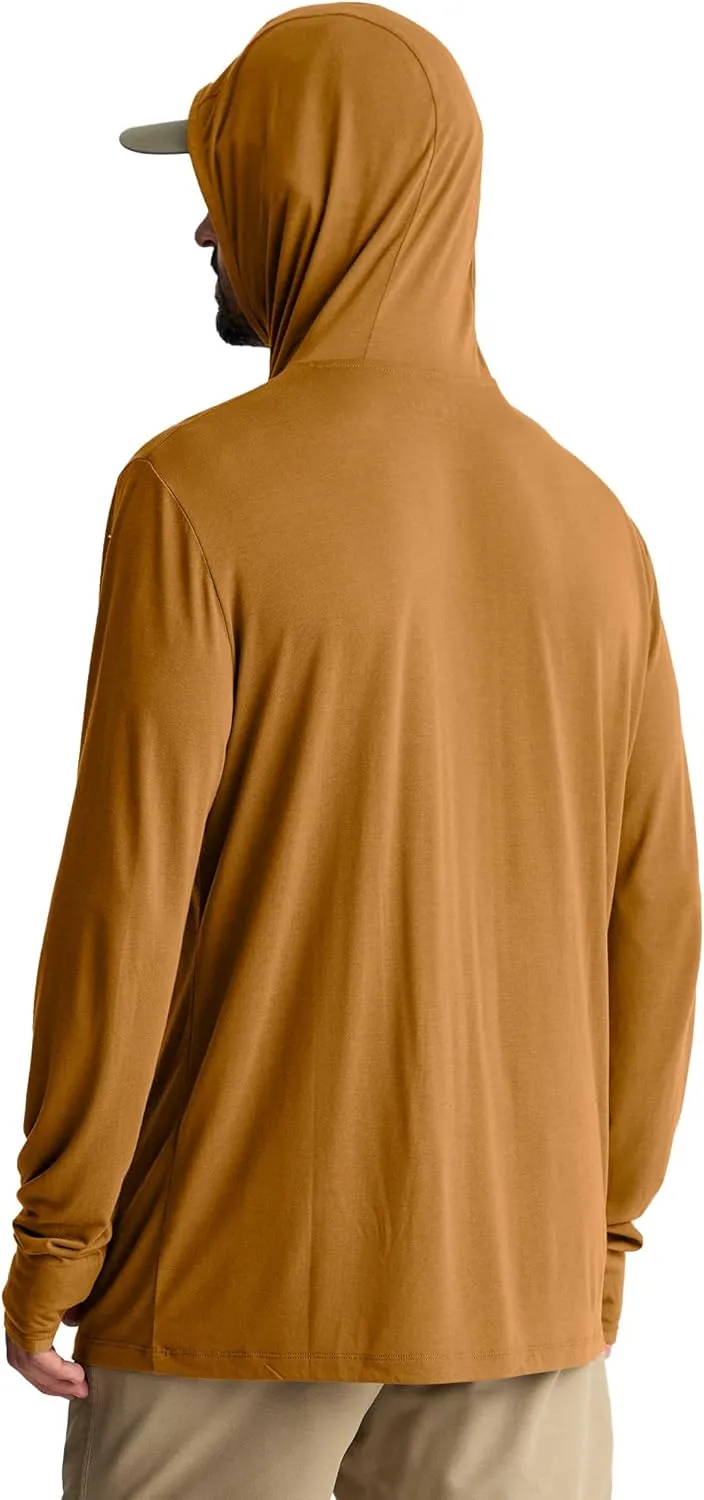 Free Fly Men's Lightweight Hoodie - UPF 20  Sun Protection Hoodie for Men - Breathable Long Sleeve Sun Shirt for Fishing