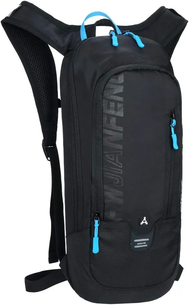 Hebetag Cycling Backpack Mountain Bike Rucksack for Men Women Travel Outdoor Sports Motorcycle Bicycle Biking Riding Daypack Pouch Pocket, Black