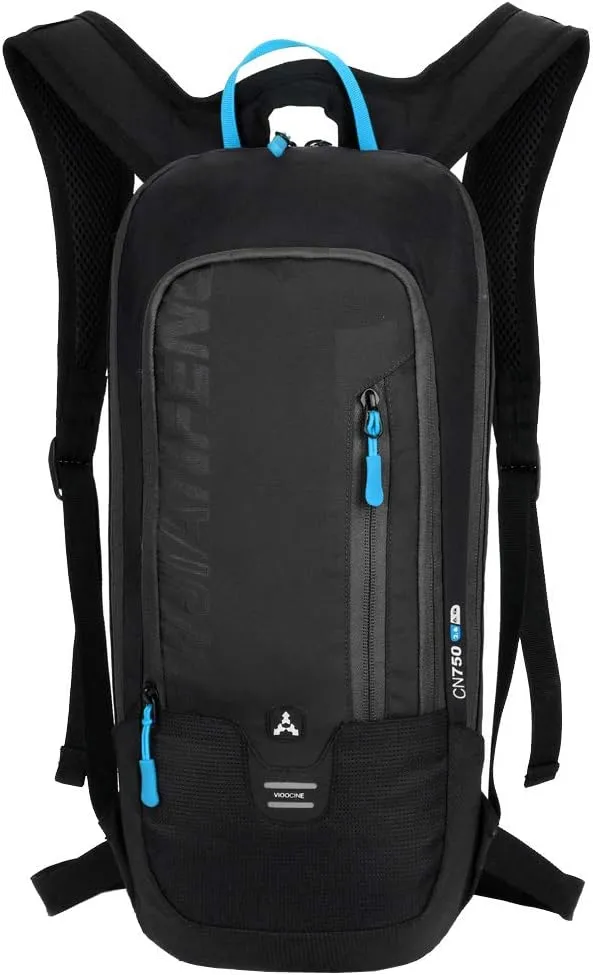 Hebetag Cycling Backpack Mountain Bike Rucksack for Men Women Travel Outdoor Sports Motorcycle Bicycle Biking Riding Daypack Pouch Pocket, Black