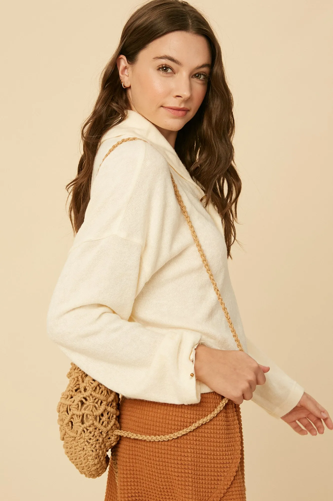 Ivy Shawl Collar Top