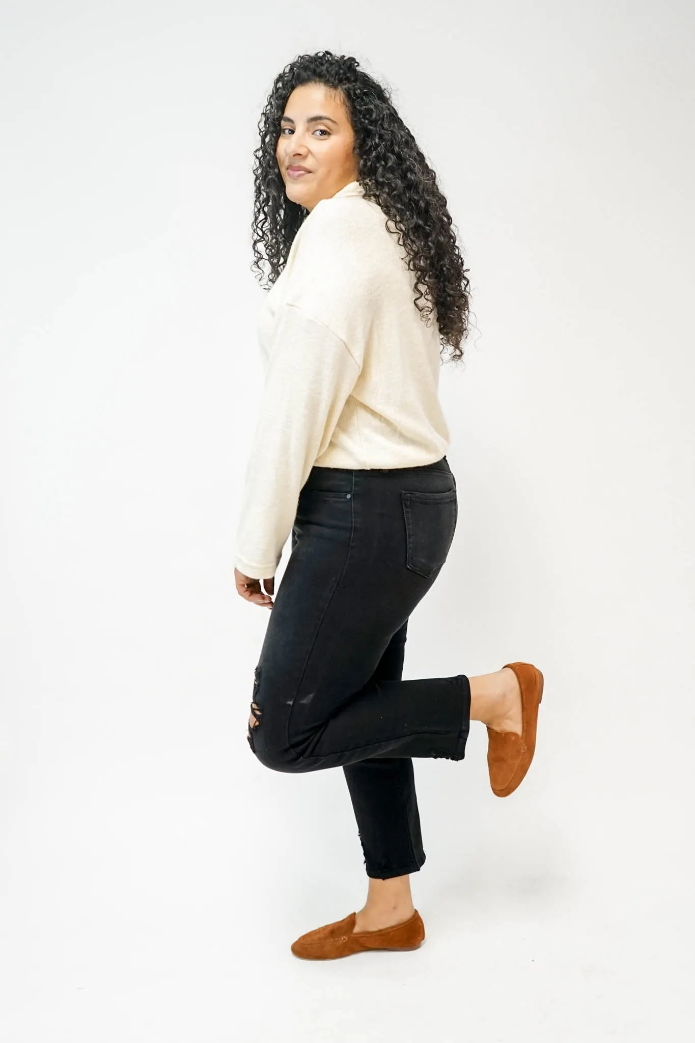 Ivy Shawl Collar Top