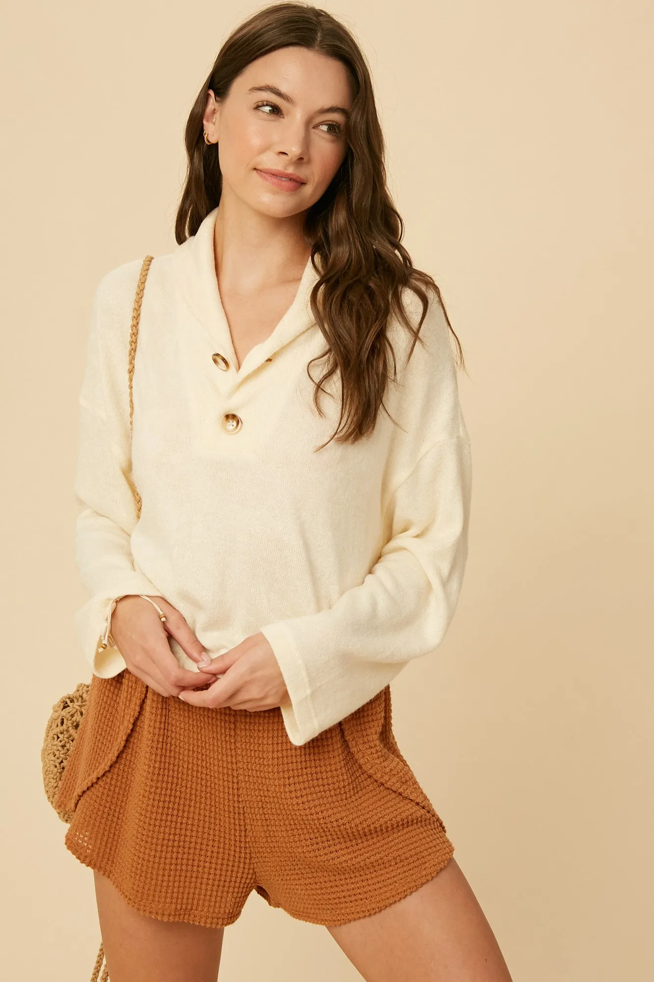 Ivy Shawl Collar Top