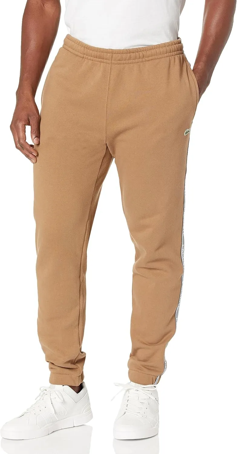 Lacoste Men's Tapered Fit Track Trouser Pant W Side Leg Logo Taping