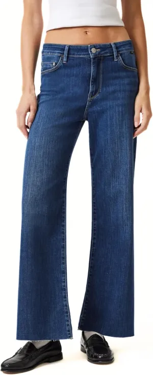 Mavi Women's Paloma Marine High Rise Wide Leg Pants
