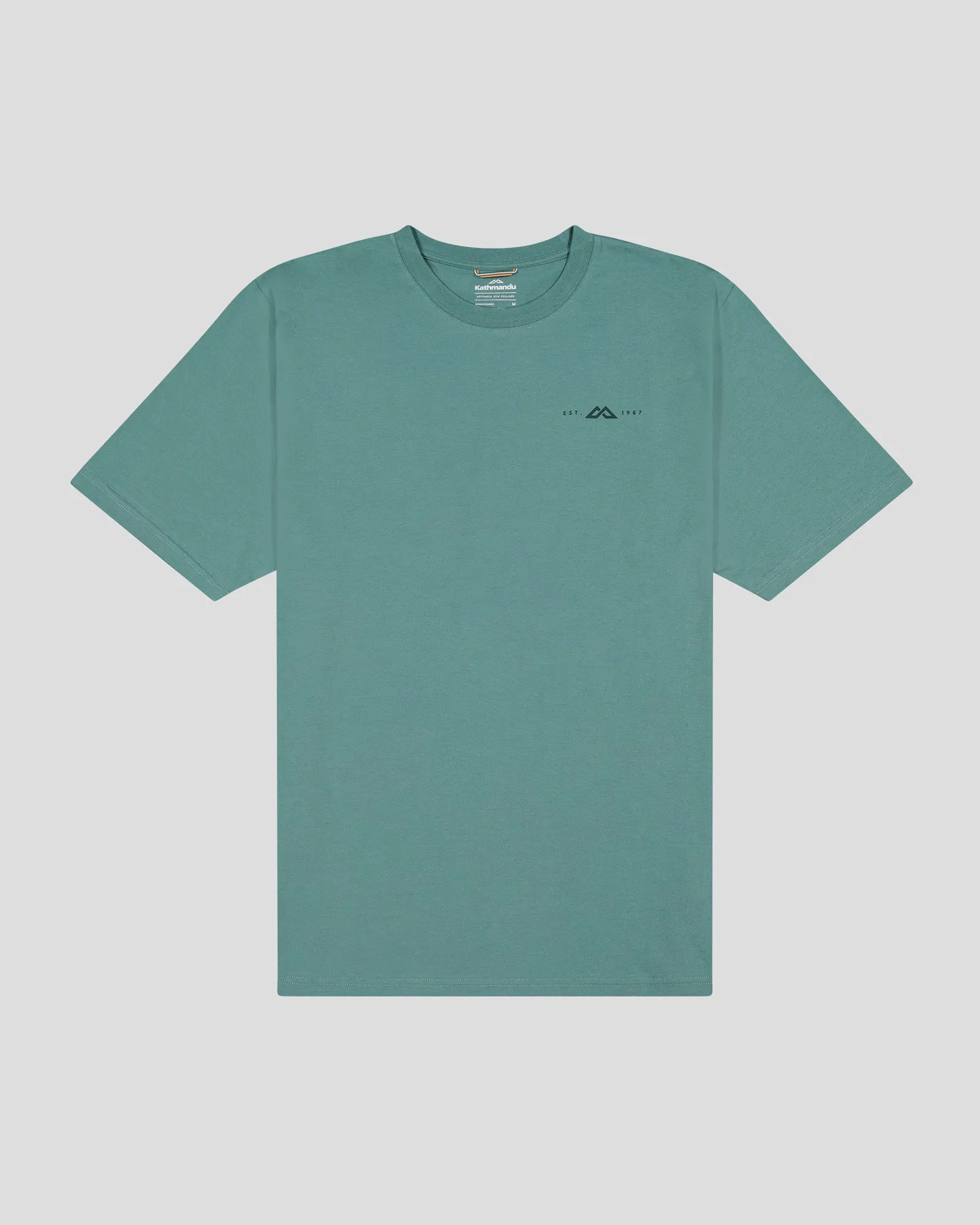 Men's 1987 Organic Cotton T-shirt - Light Forest