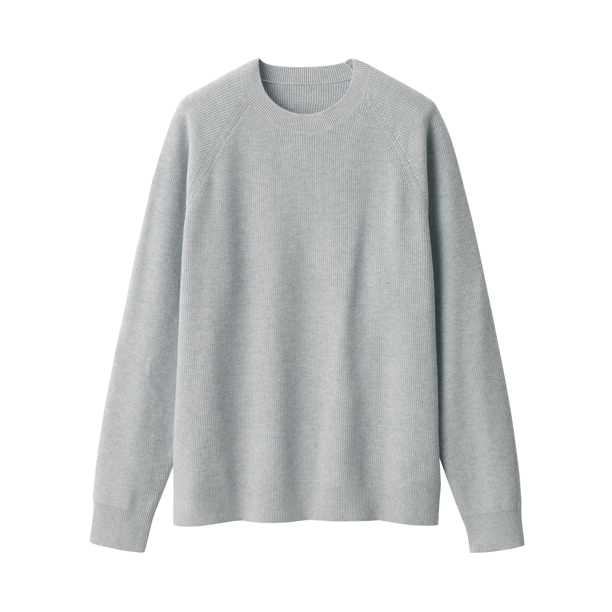 Men's Ribbed Crew Neck Sweater