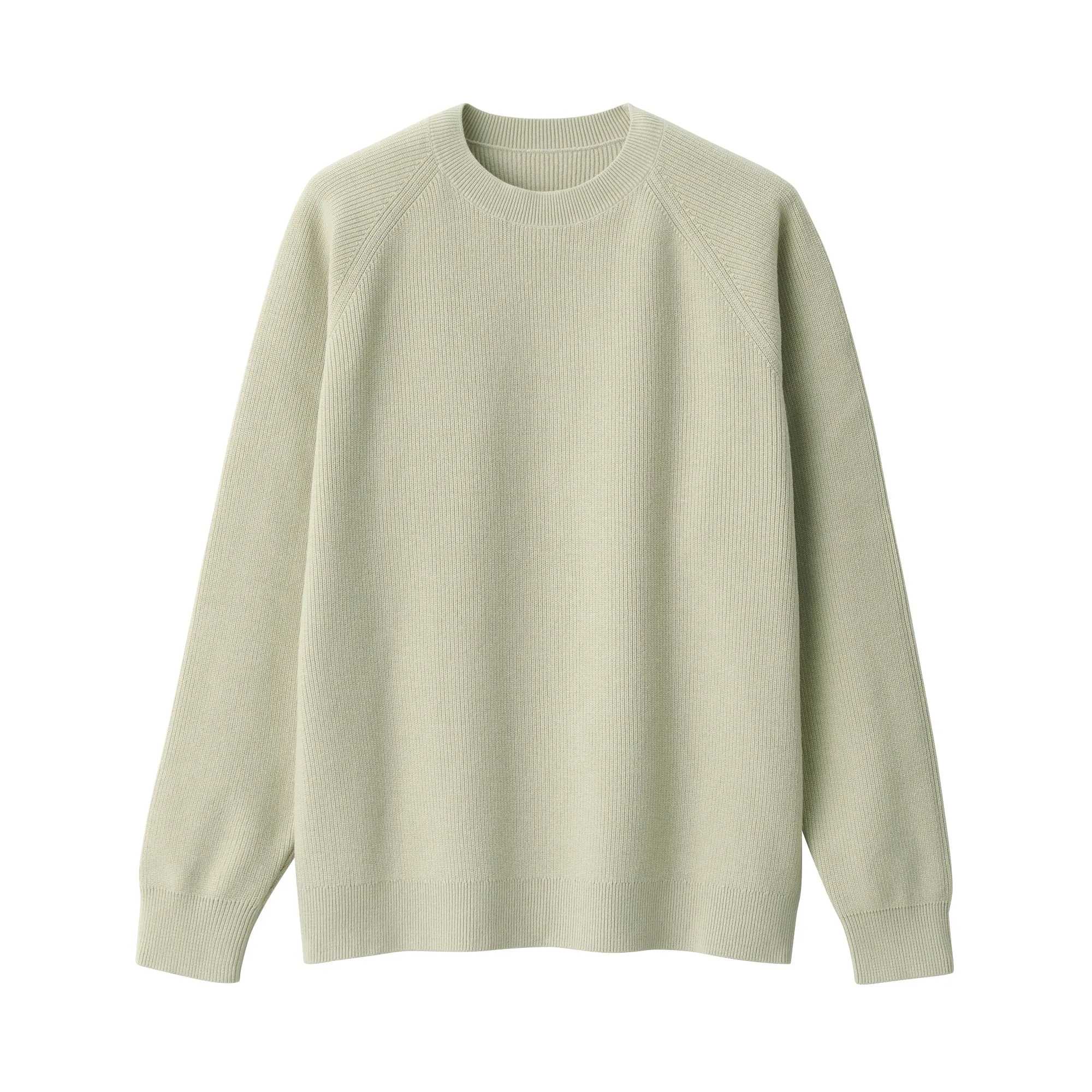 Men's Ribbed Crew Neck Sweater