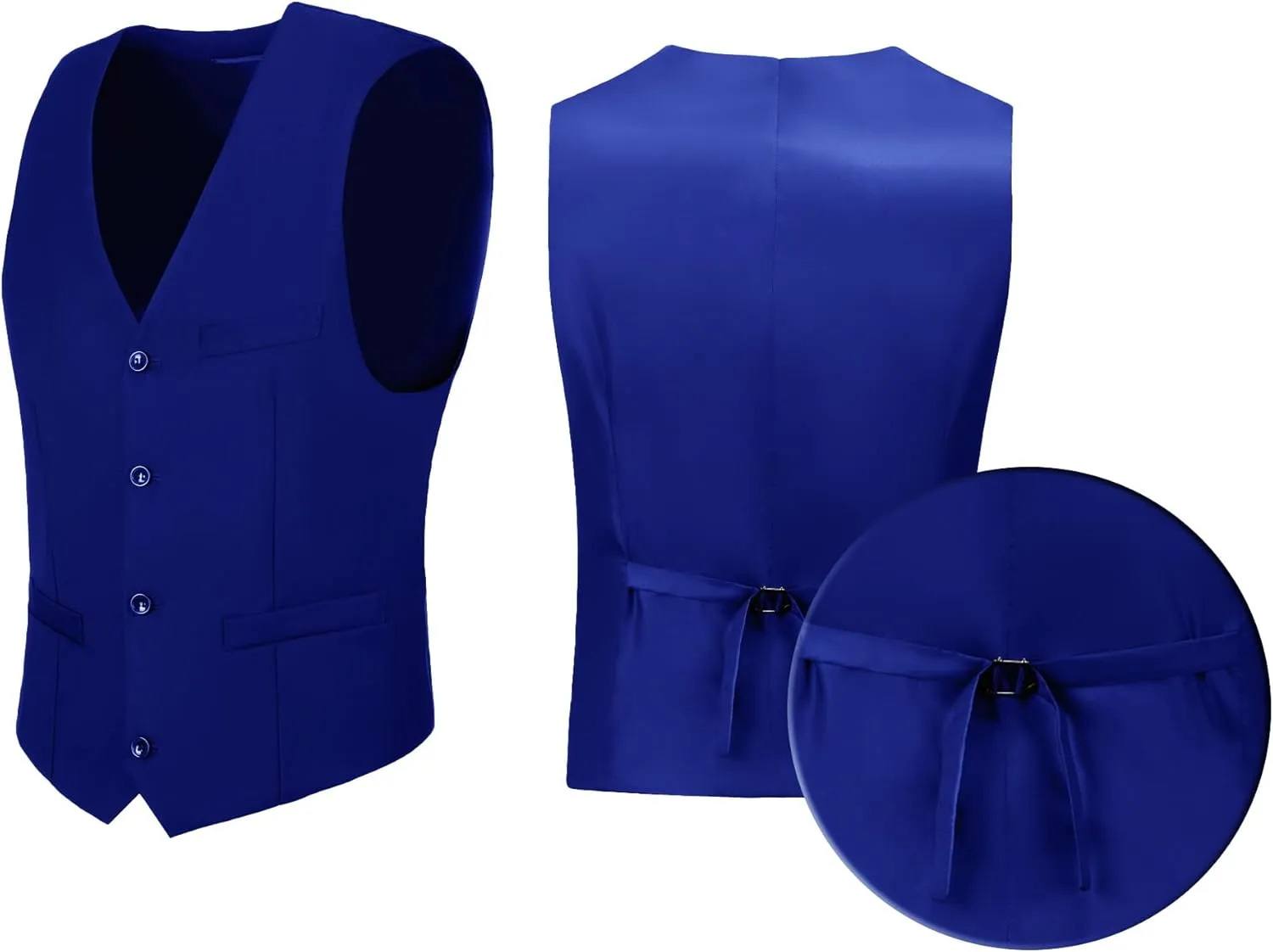 Mens Slim Fit Suit Formal 3 Piece Suit Set Double Breasted Suit Men Wedding Prom Tuxedo Blazer Jacket Vest Pants Set