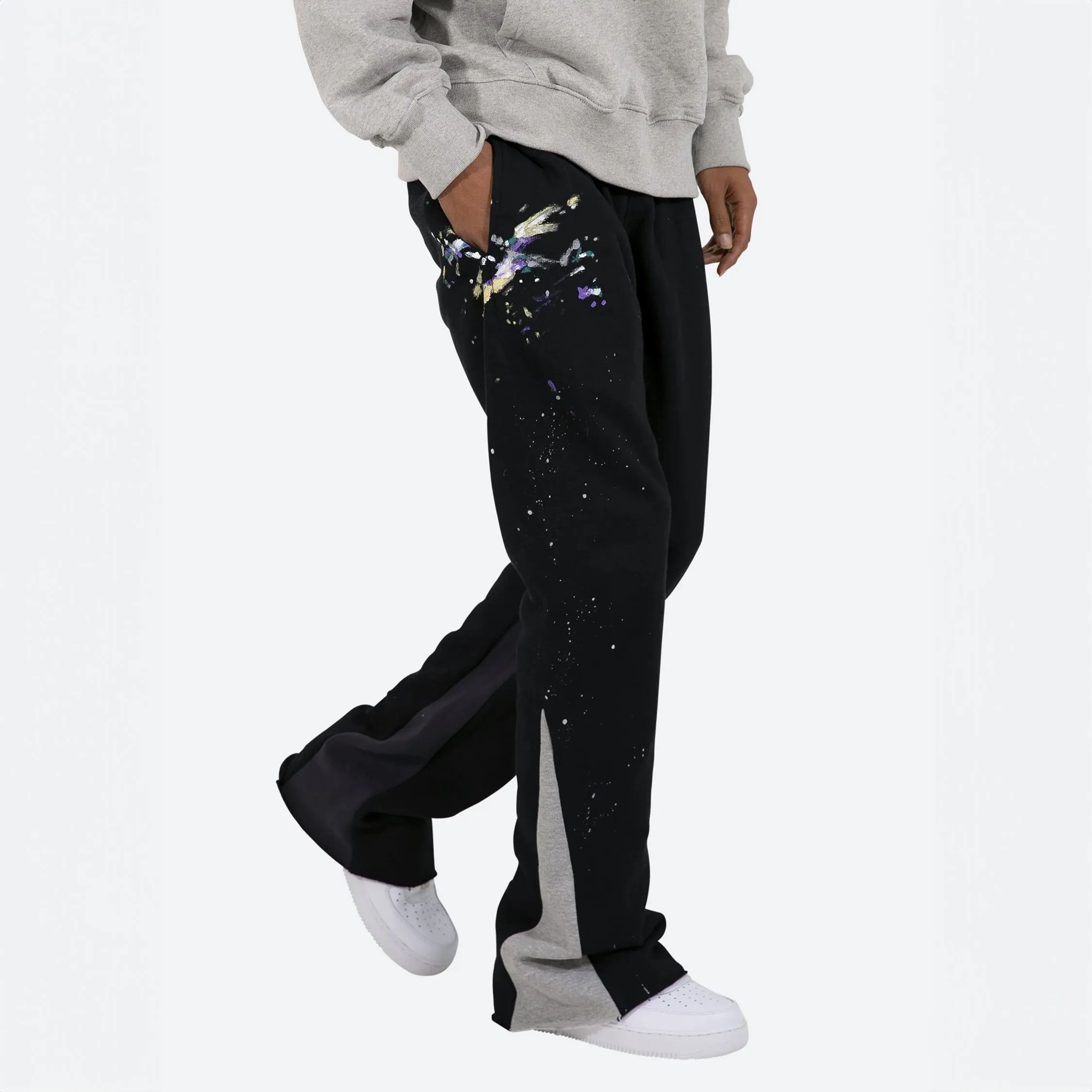 MNML Contrast Bootcut Sweatpants