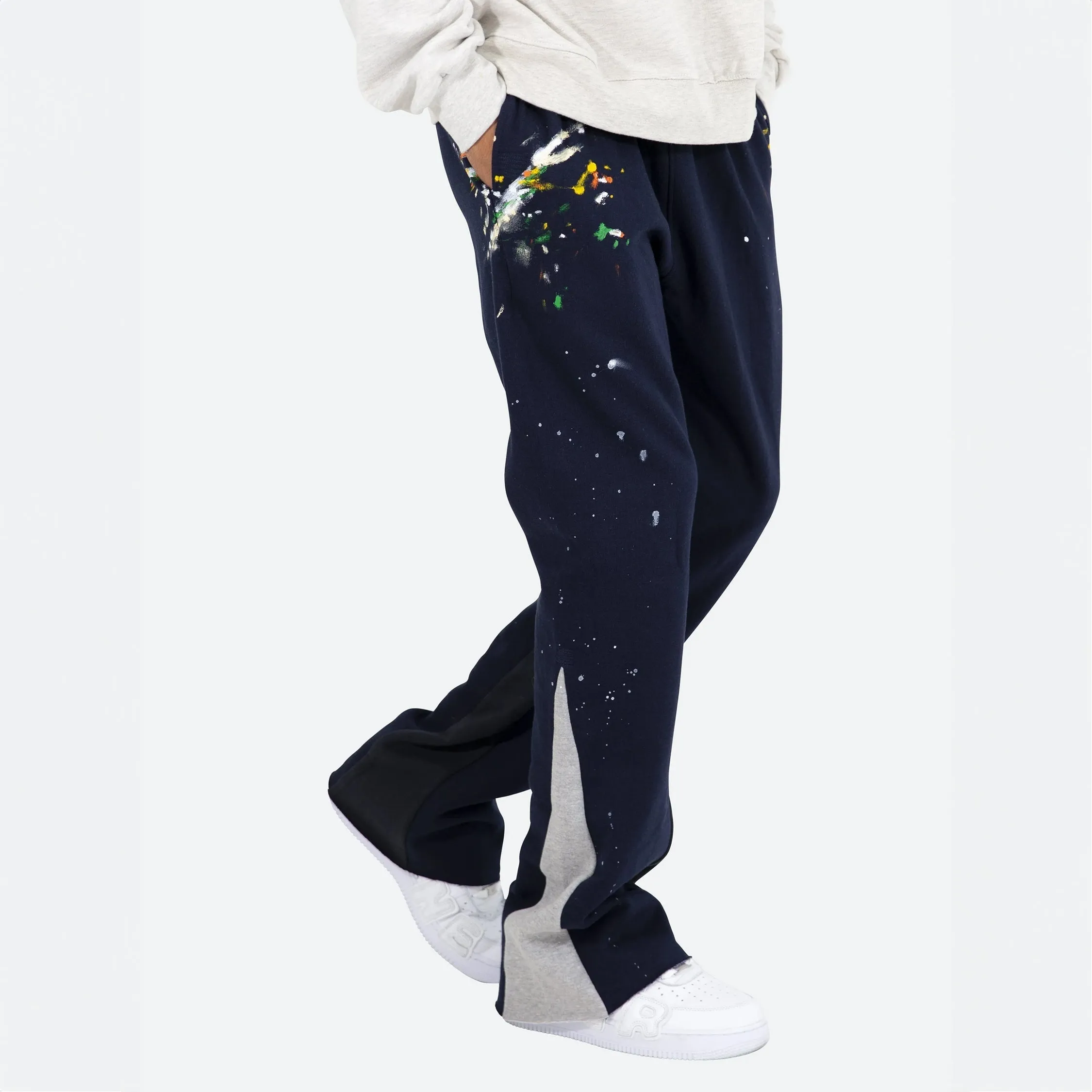 MNML Contrast Bootcut Sweatpants