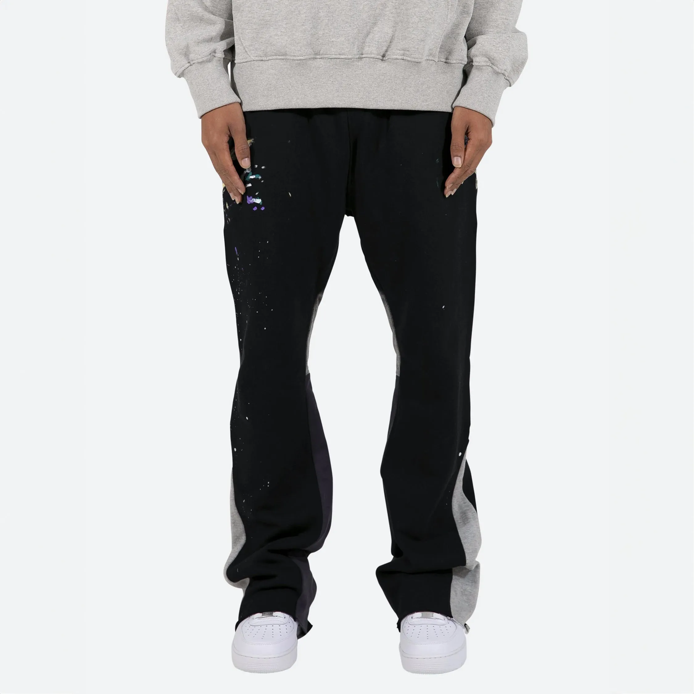 MNML Contrast Bootcut Sweatpants