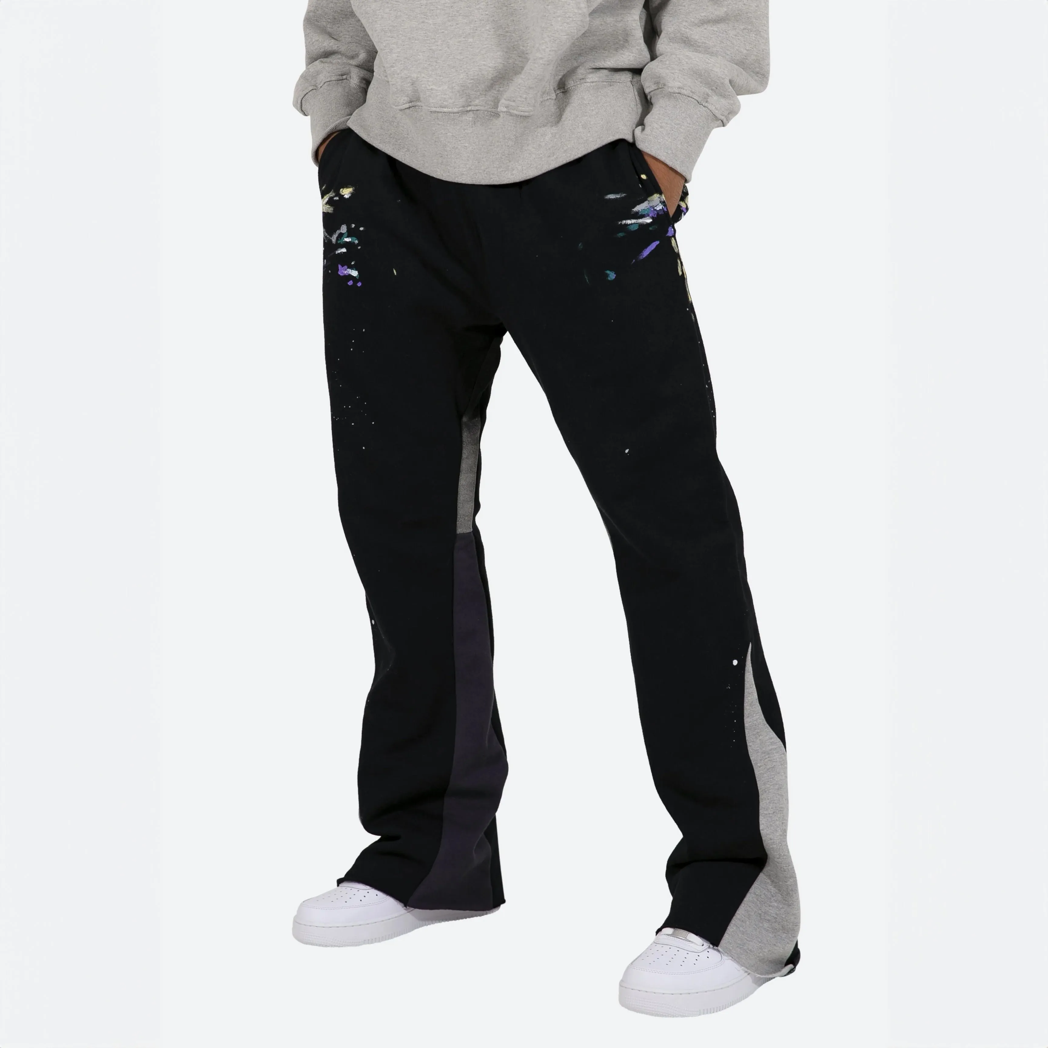 MNML Contrast Bootcut Sweatpants