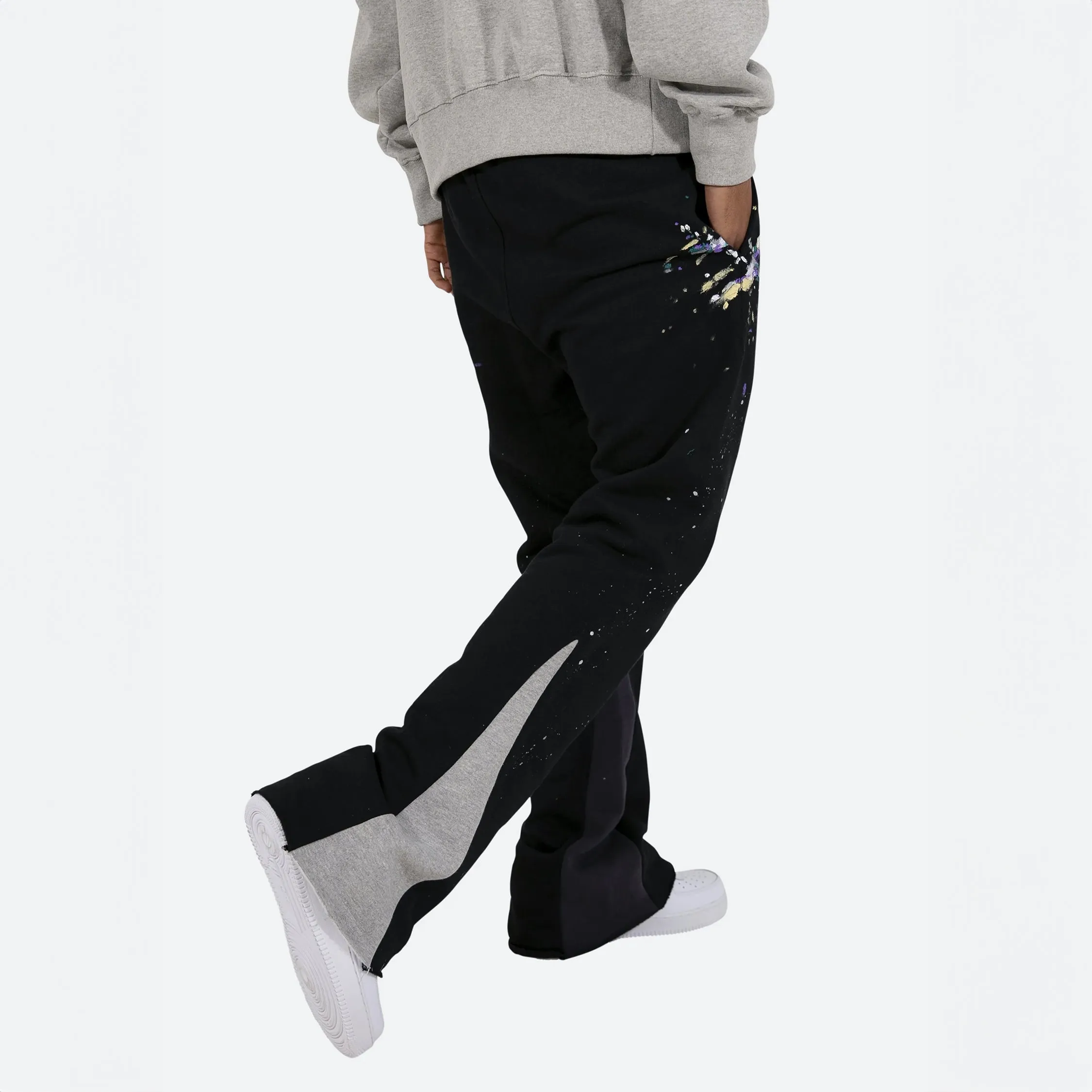 MNML Contrast Bootcut Sweatpants