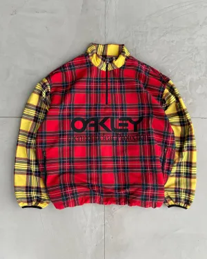 OAKLEY PLAID CHECK JACKET - M/L
