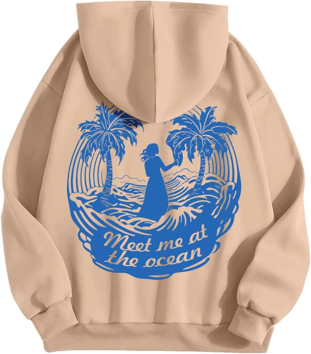 Oversized Sweatshirt for Women Oversized Pullover for Women Hoodies for Women Letter Print Hoodies Long Sleeved