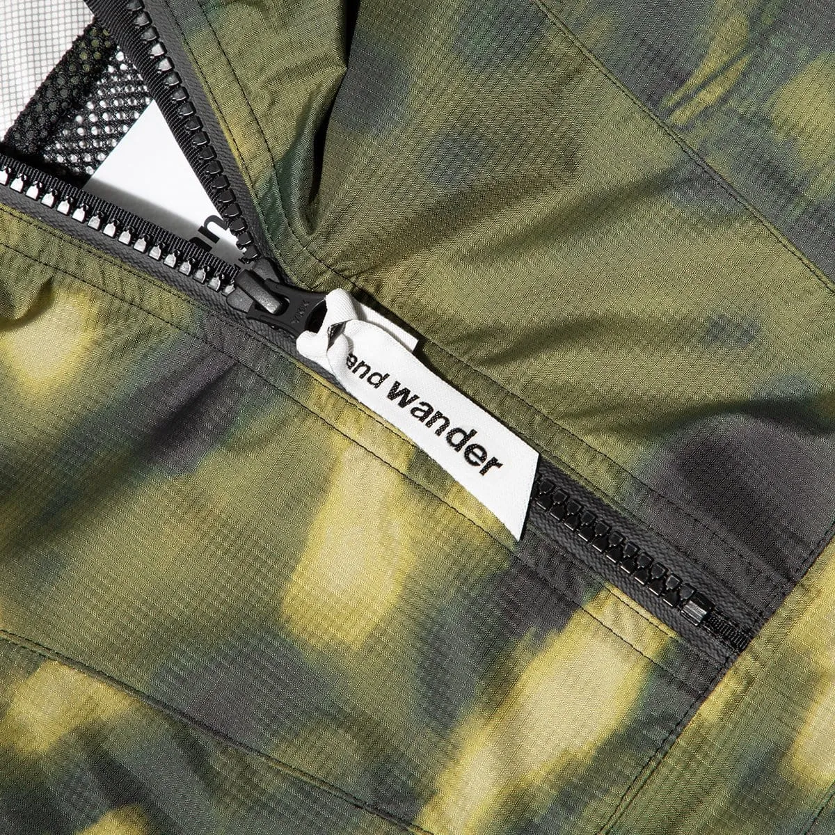 PRINTED FLY RAIN ANORAK HOODIE