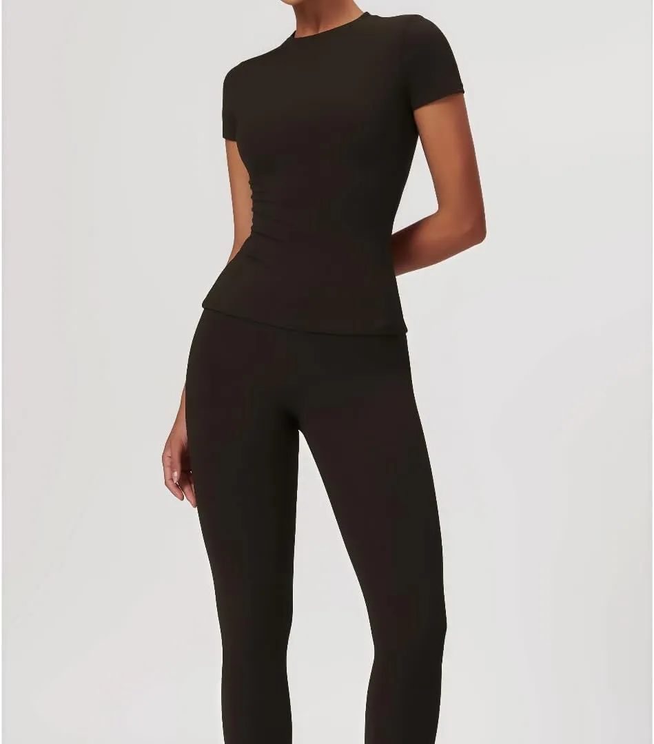 Quick-Dry Sports T-Shirt,Women's Workout Top for Yoga,Running and Gym,Breathable Athletic Tee