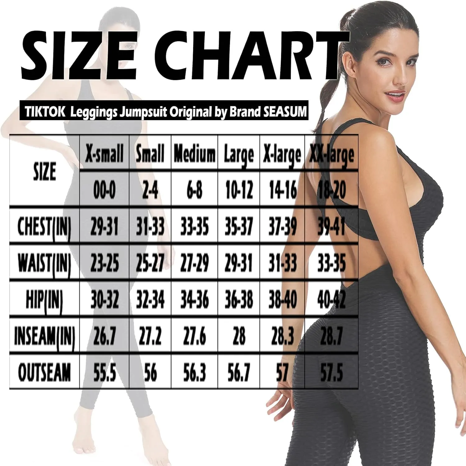 SEASUM Women Texture Bodysuit Sleevesless Sport One-Piece Backless Sexy Slimming Bodycon Rompers Jumpsuit M