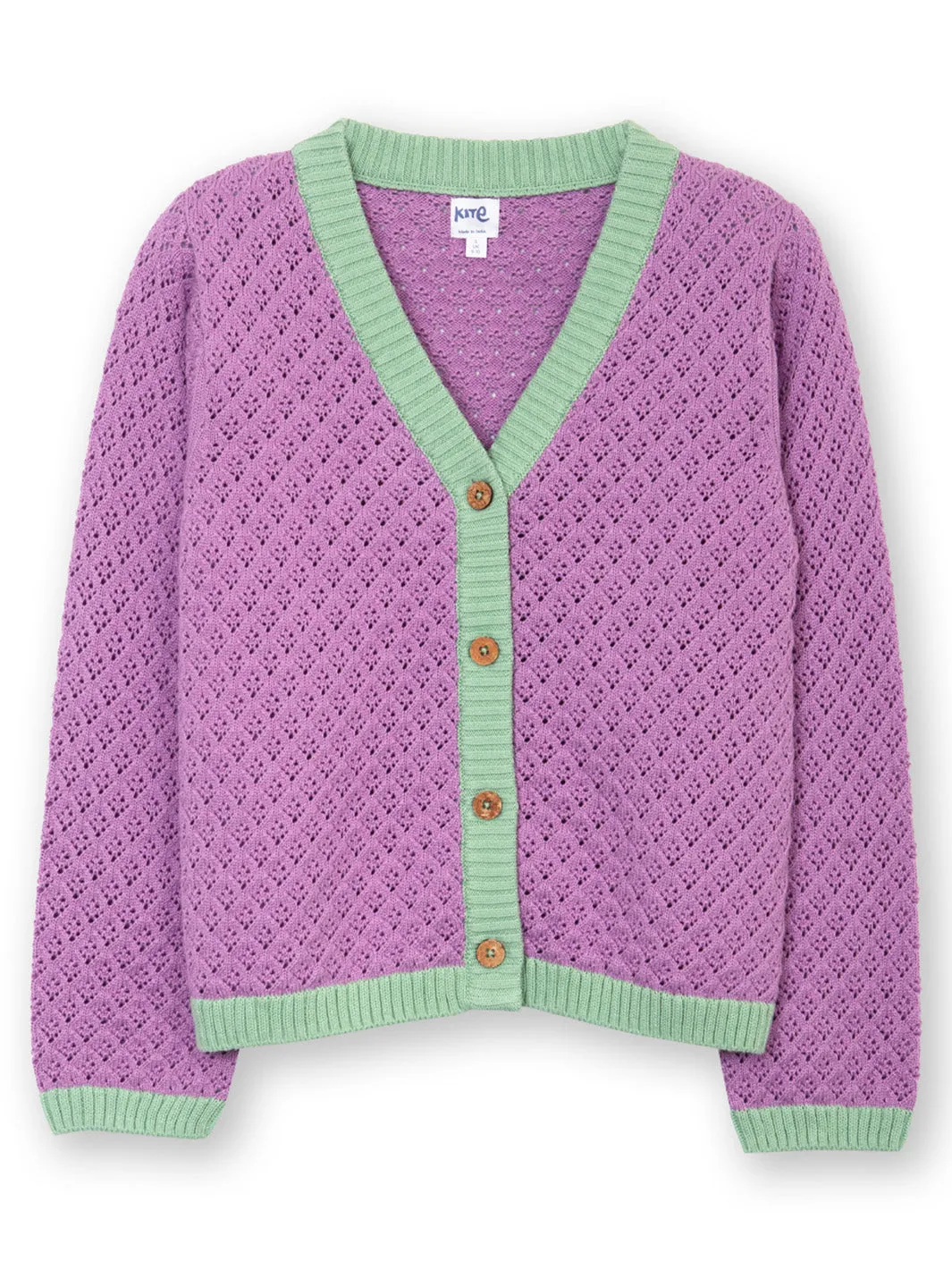 Shapwick knit cardigan lilac