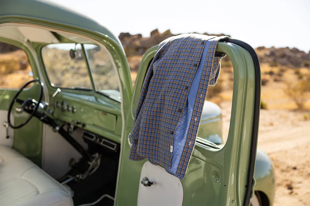 The Ripper Panama Double Gauze Shirt - Ocean