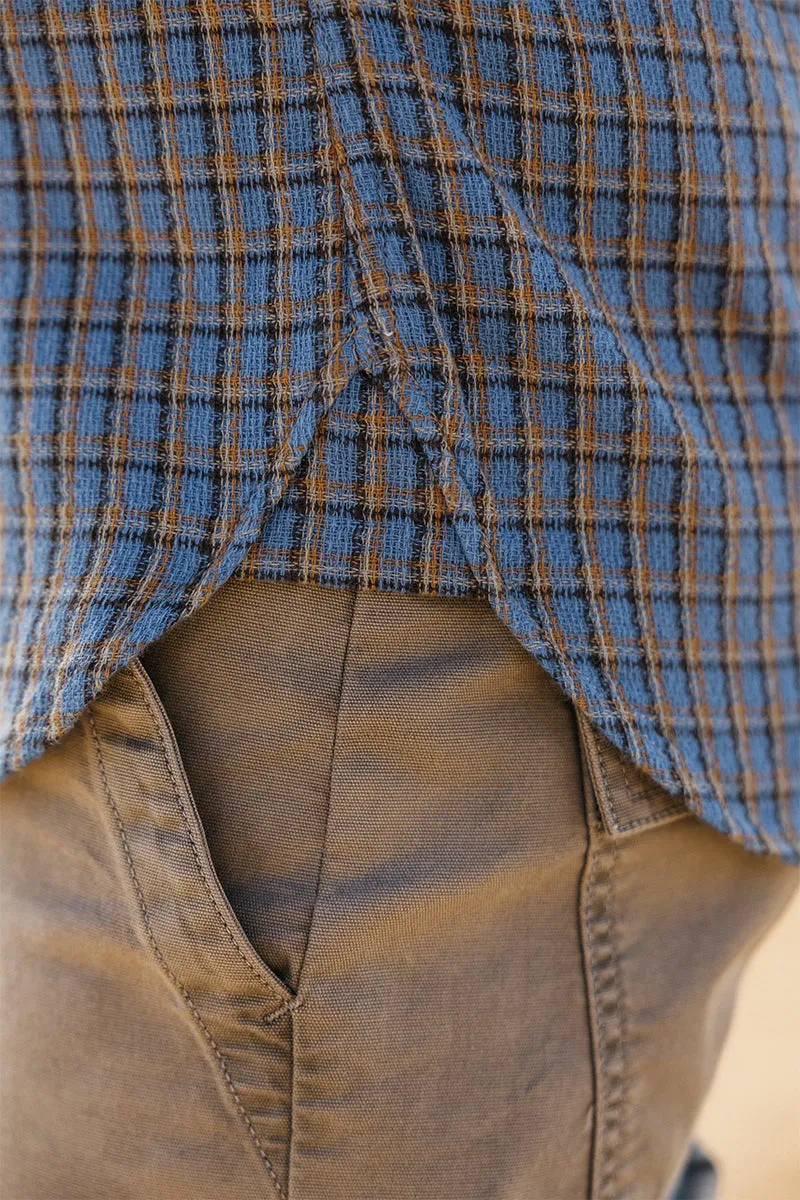 The Ripper Panama Double Gauze Shirt - Ocean