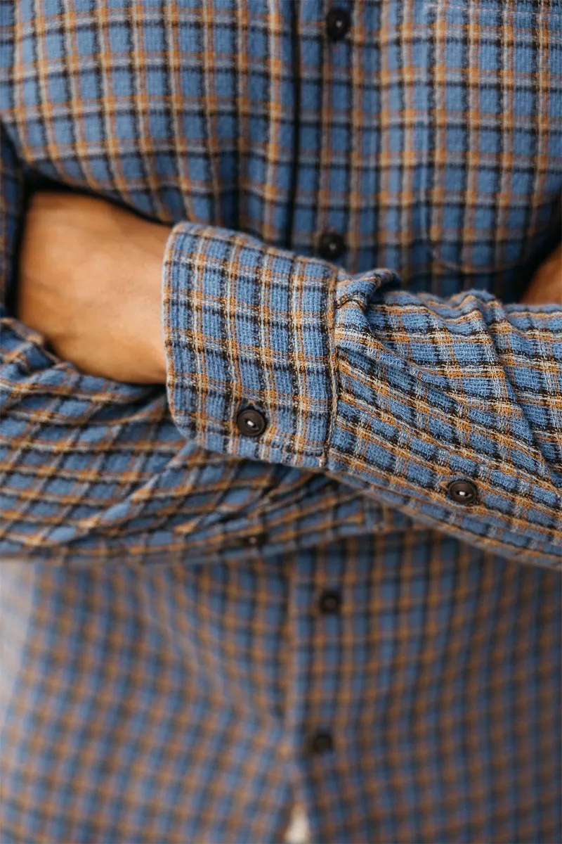 The Ripper Panama Double Gauze Shirt - Ocean
