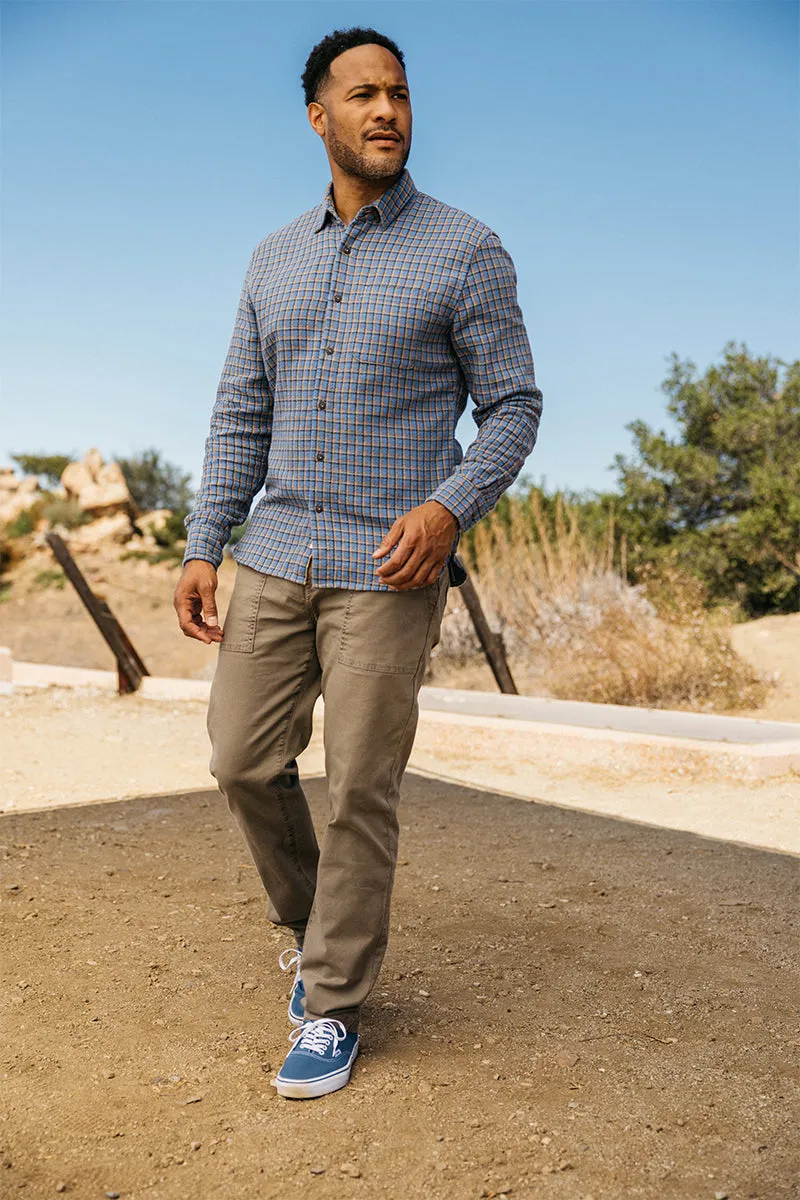 The Ripper Panama Double Gauze Shirt - Ocean