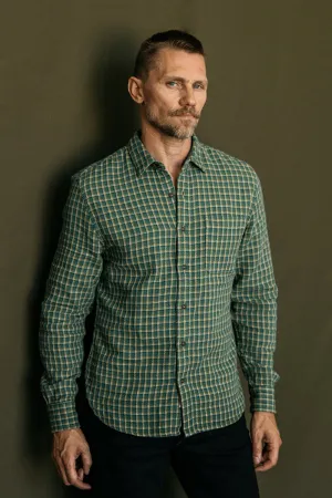 The Ripper Panama Double Gauze Shirt - Palm Green