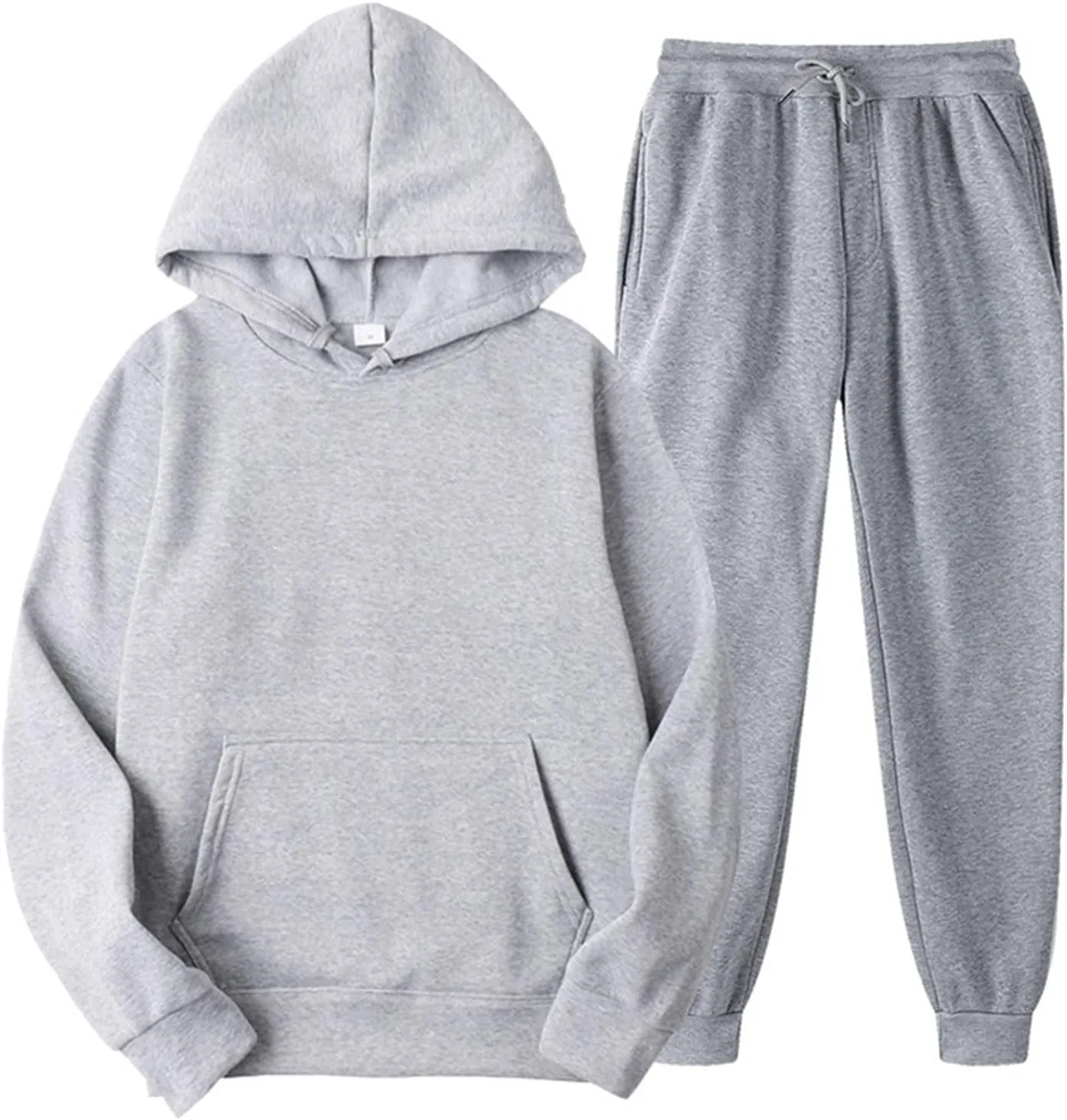 Tuveke Sweat Suits For Men Set 2 Pcs Hoodie Jogger Sweatsuits Size S To 3XL