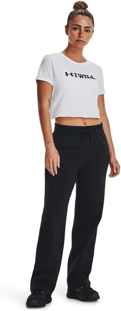 Under Armour Women's Rival Fleece Straight Leg Pants
