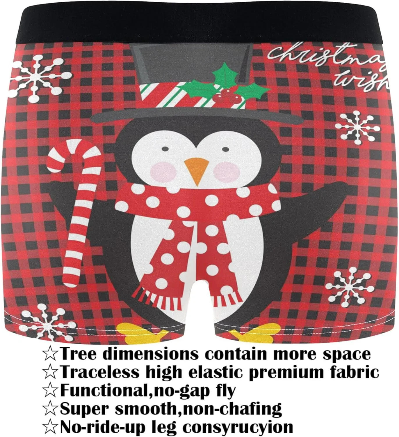 visesunny Mens Ultimate Tagless With Comfortflex Waistband Briefs Underwear Funny Underpants