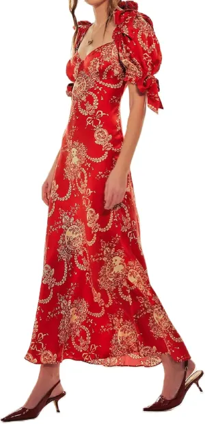 Woman Floral Puff Sleeve Maxi Dress Square Neck Ruffle Flowy Long Dresses Bohemian Tiered Summer Sundress
