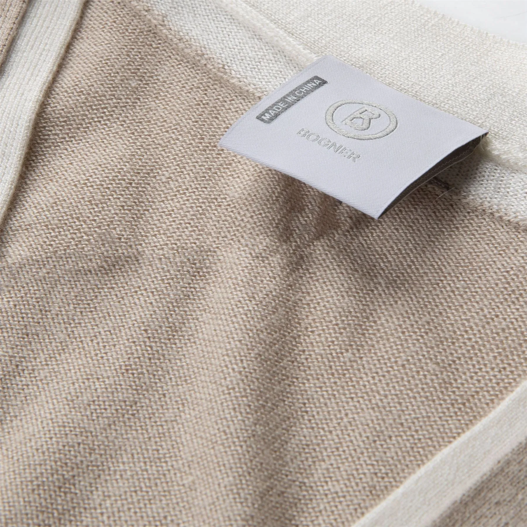Womens Carla Silk-Viscose Yarn With Cashmere Knit Biscuit - SS23